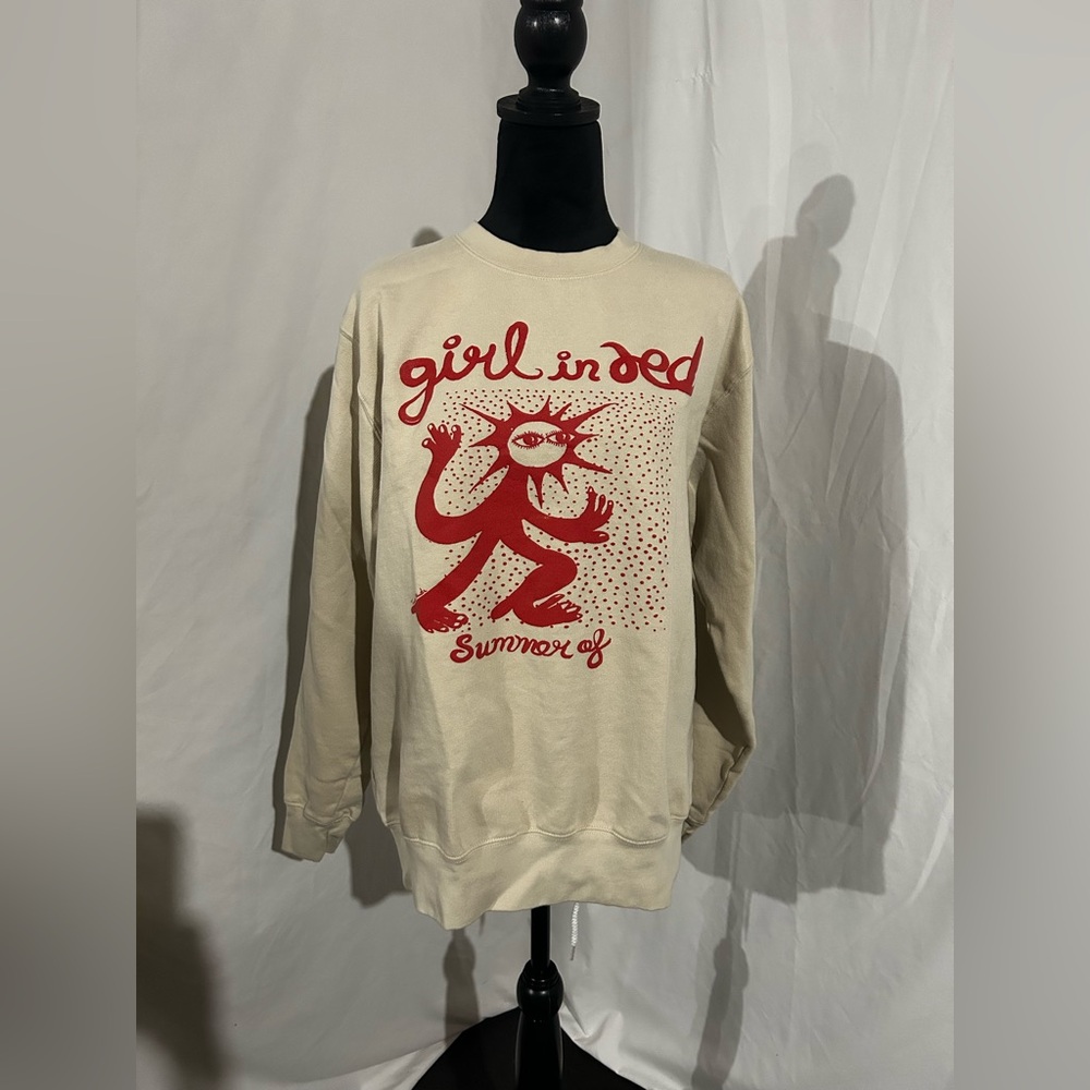 Girl in Red Tour Sweater Medium soft crewneck Doing it Again